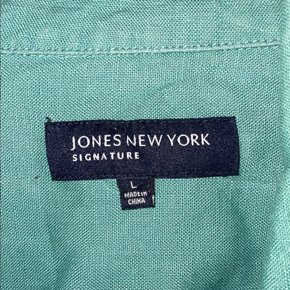 Jones New York Teal Jacket - Picture 2 of 2